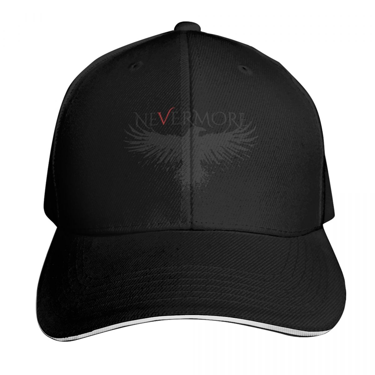 Men'S Fashion Outlets - หมวกเบสบอล Nevermore หมวกดาร์บี้ แฟชั่น แบรนด์ดัง หมวกผู้ชาย