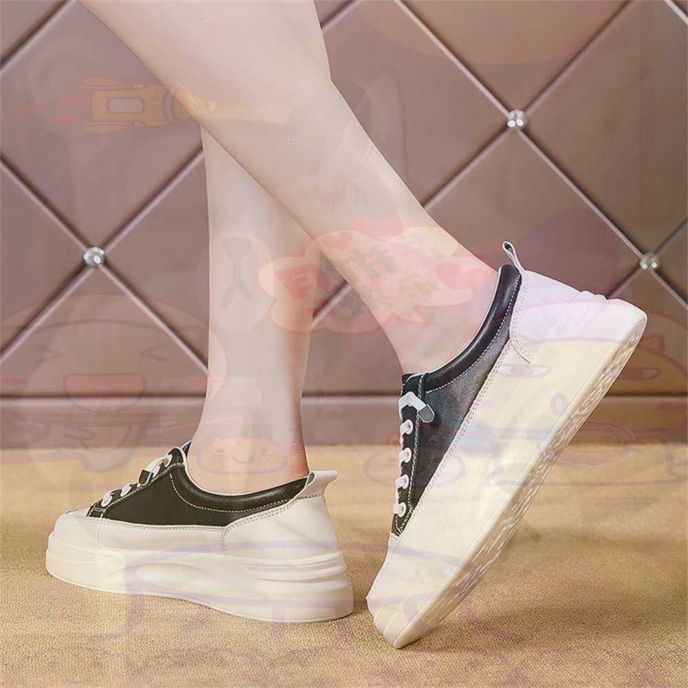 Men'S Fashion At 40 - LACE-up Chunky Loafers ผู้หญิงสเก็ตบอร์ดกีฬารองเท้าตะกร้ารองเท้าผ้าใบจริงแบบพกพาข่าวตะกร้า Teni ที่มีคุณภาพสูง