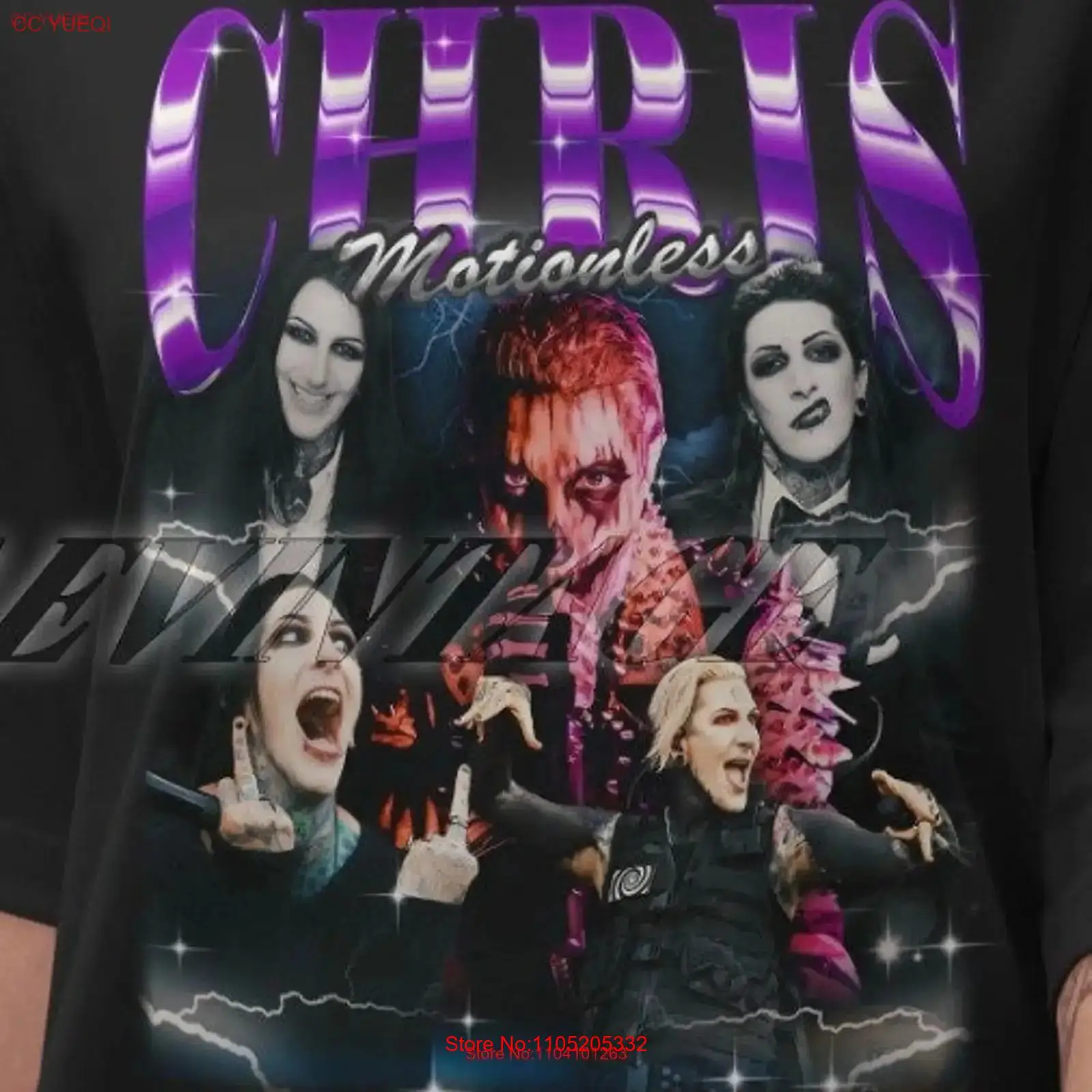 Mens Fashion In The 90S - เสื้อยืดวินเทจ Chris Motionless รุ่น Limited ย้อนยุคยุค