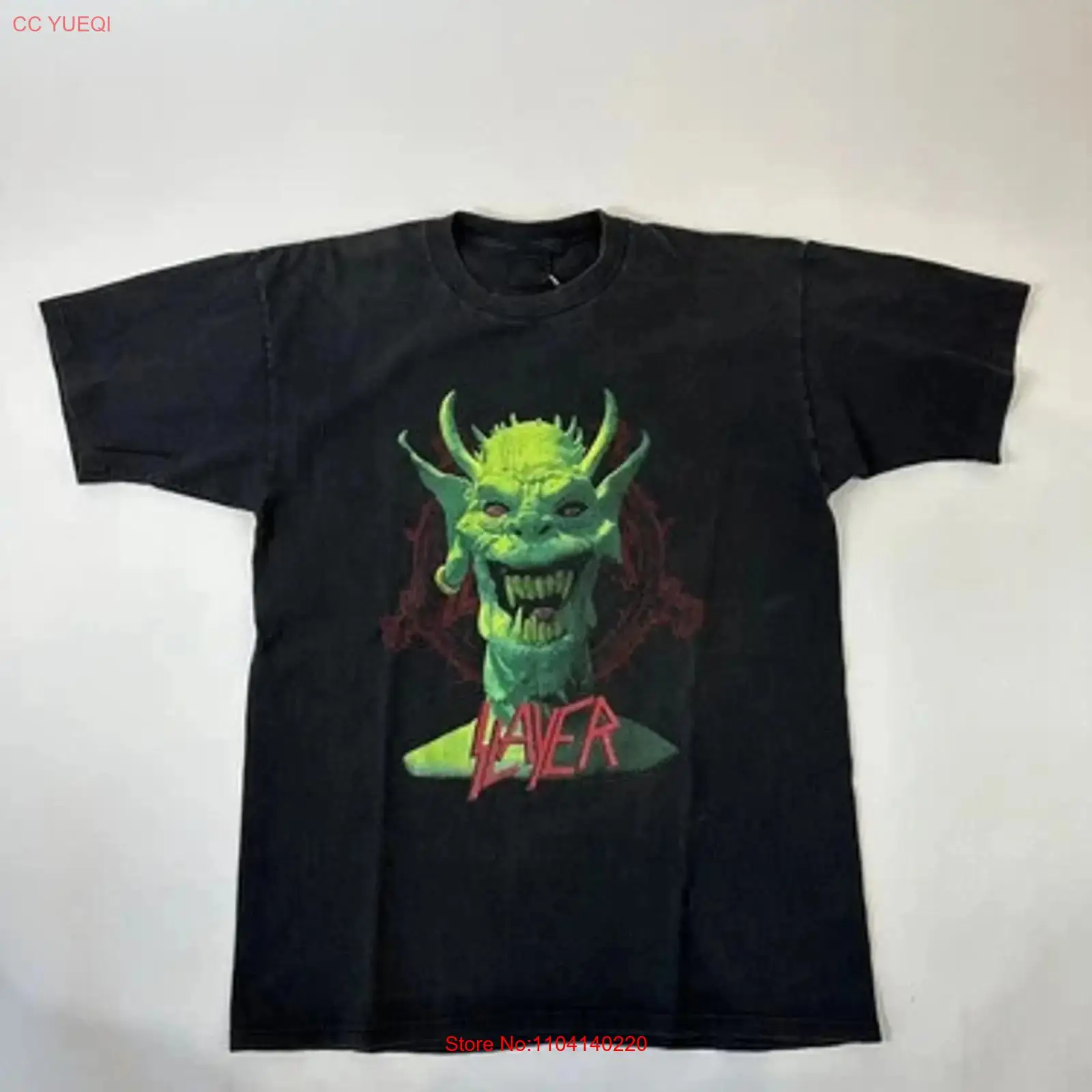 Mens Fashion In The 90S - เสื้อยืดวงดนตรี Slayer Root Of All Evil