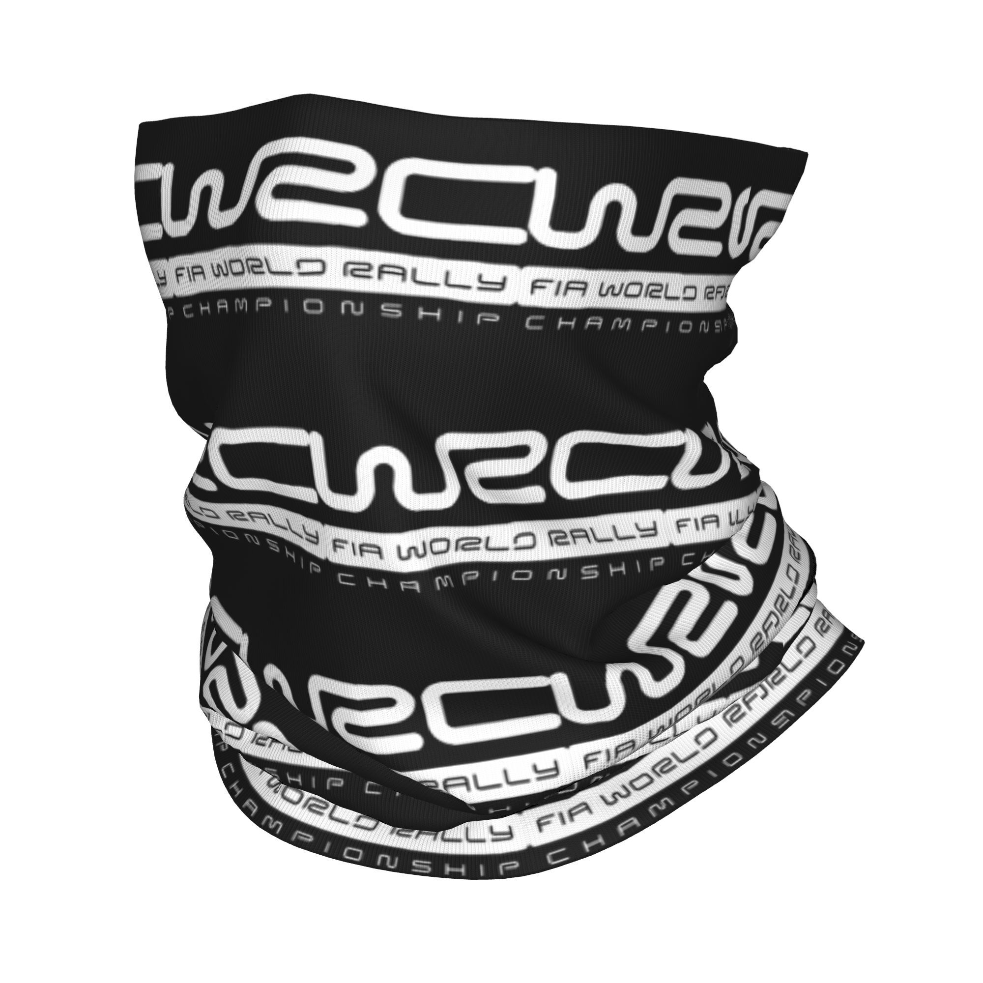 Mens Fashion World - ผ้าพันคอแบบพิมพ์ลายสำหรับแข่งขันแรลลี่โลก W-WRC-S ใช้ได้หลากหลาย ใช้เป็นหน้ากากกันฝุ่น ผ้าพันคอ สำหรับขี่จักรยาน