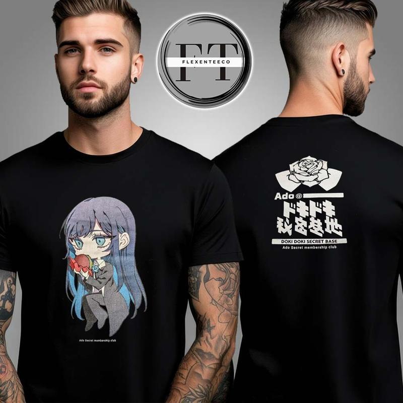 Mens Fashion World - เสื้อยืดแฟชั่น Unisex รุ่น Hibana DokkiDokki สำหรับงาน