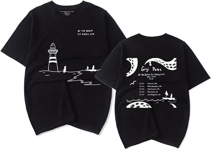 Mens Fashion In The 90S - เสื้อยืดจีจี้ เปเรซที่เดอะบีช อิน เอเวอรี่ ไลฟ์ ทัวร์