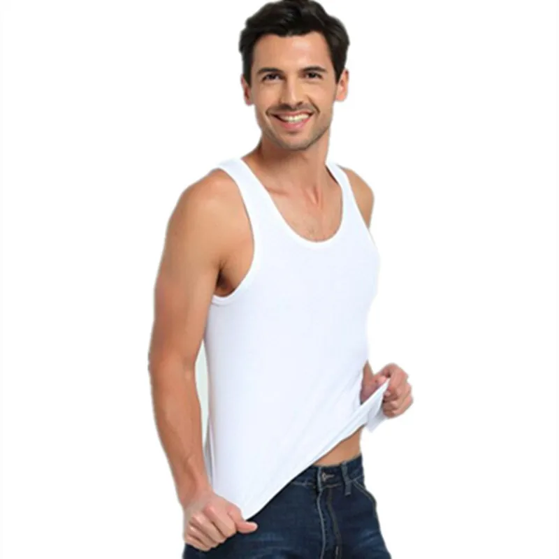 Men'S Fashion Outlets - ขายร้อนชายเสื้อลําลองฤดูร้อนเพาะกายเสื้อกั๊กสแควร์แฟชั่นชาย Tees เสื้อกั๊กออกกําลังกายโรงงาน Outlet