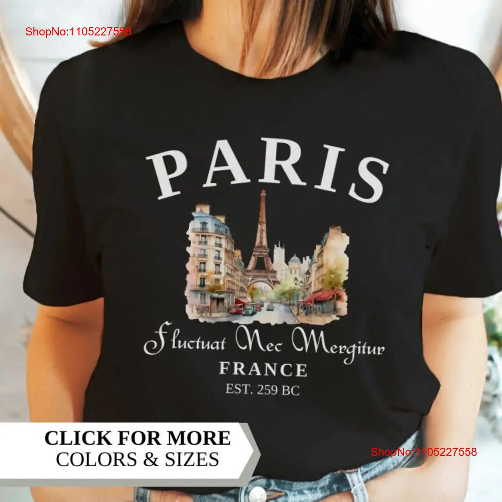 Mens Xmas Fashion - เสื้อยืดปารีส ฝรั่งเศส ท่องเที่ยว วินเทจ วันหยุด คริสต์มาส