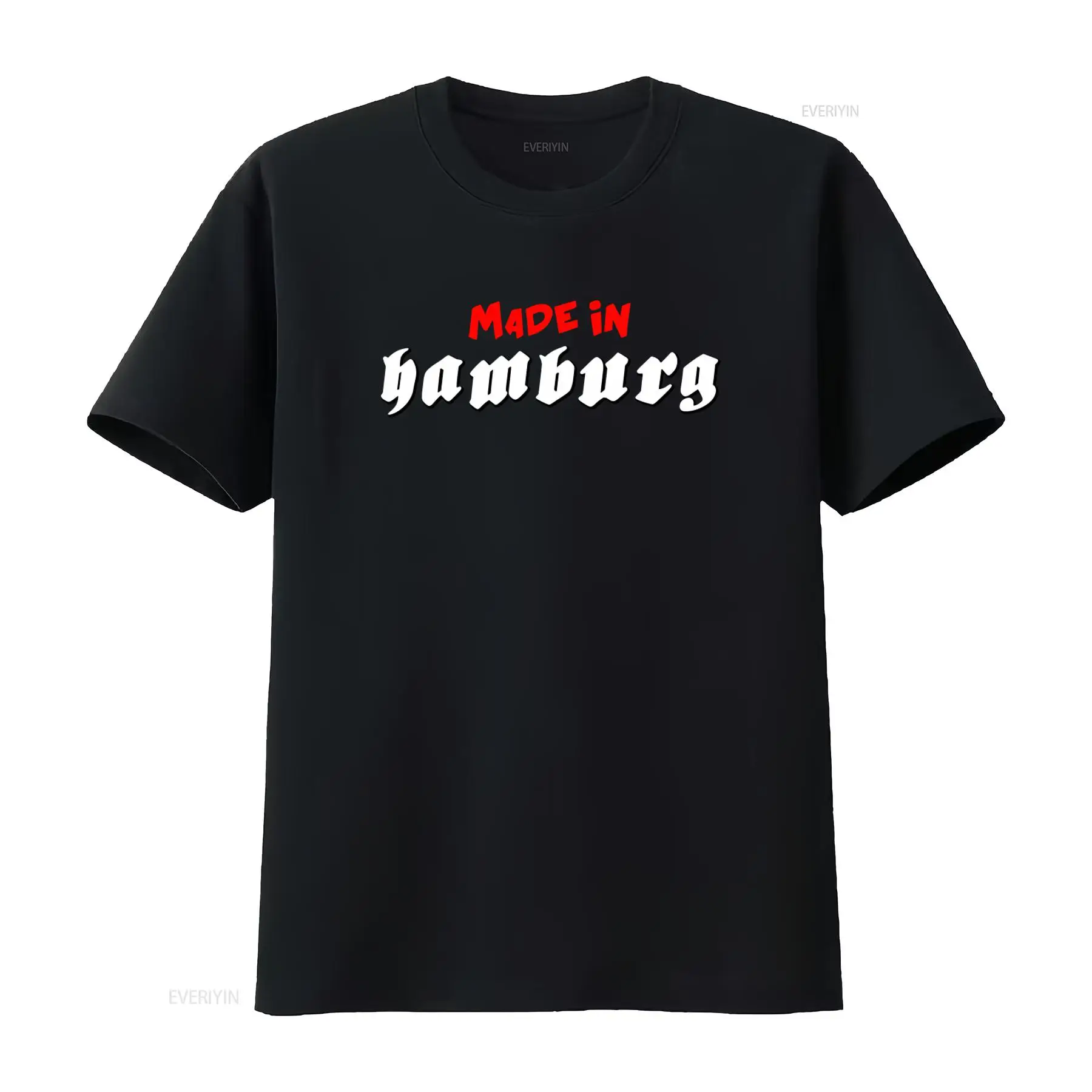 Men'S Fashion Hamburg - เสื้อยืด Made In Hamburg สำหรับผู้ชาย คุณภาพพรีเมียม