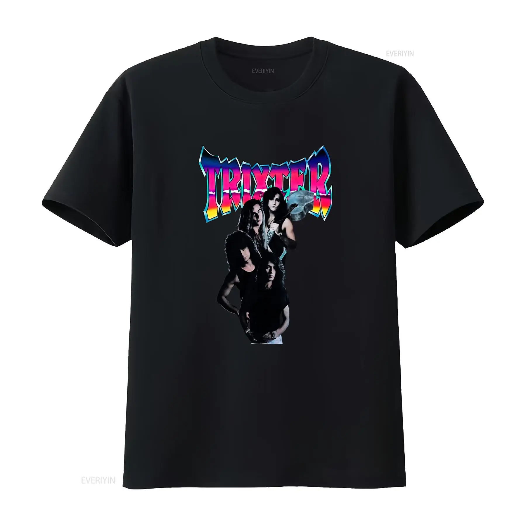 Mens Fashion World - เสื้อยืดวินเทจ Trixter World Tour Concert ปี