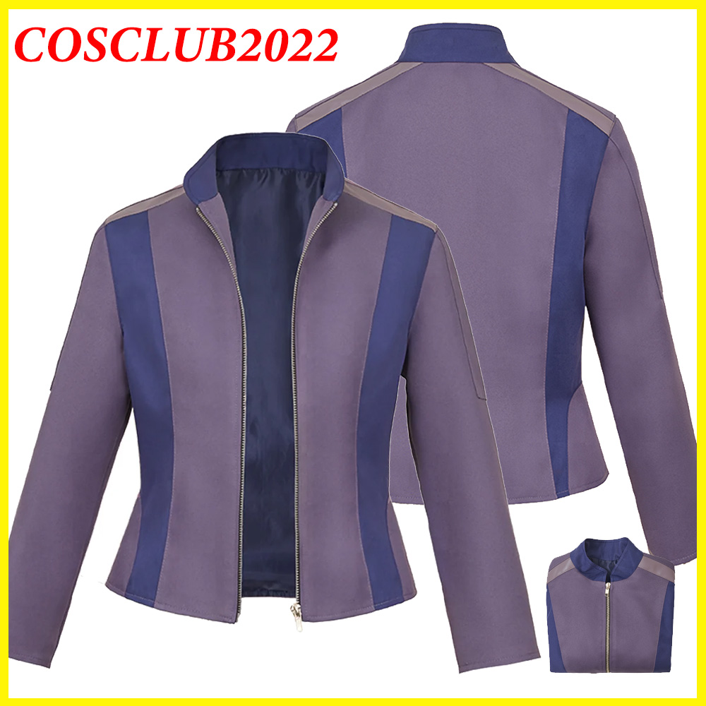 Men'S Fashion Leather Jacket - ชุดคอสเพลย์จูดี้ ฮอปส์จากภาพยนตร์แฟนตาซี แจ็คเก็ตแฟนซีลายการ์ตูนฟ็อกซ์ ชุดแฟนซีสำหรับผู้ชายและผู้หญิง เสื้อคลุมสำหรับใส่เที่ยวข้างนอก เหมาะสำหรับงานปาร์ตี้ฮาโลวีน