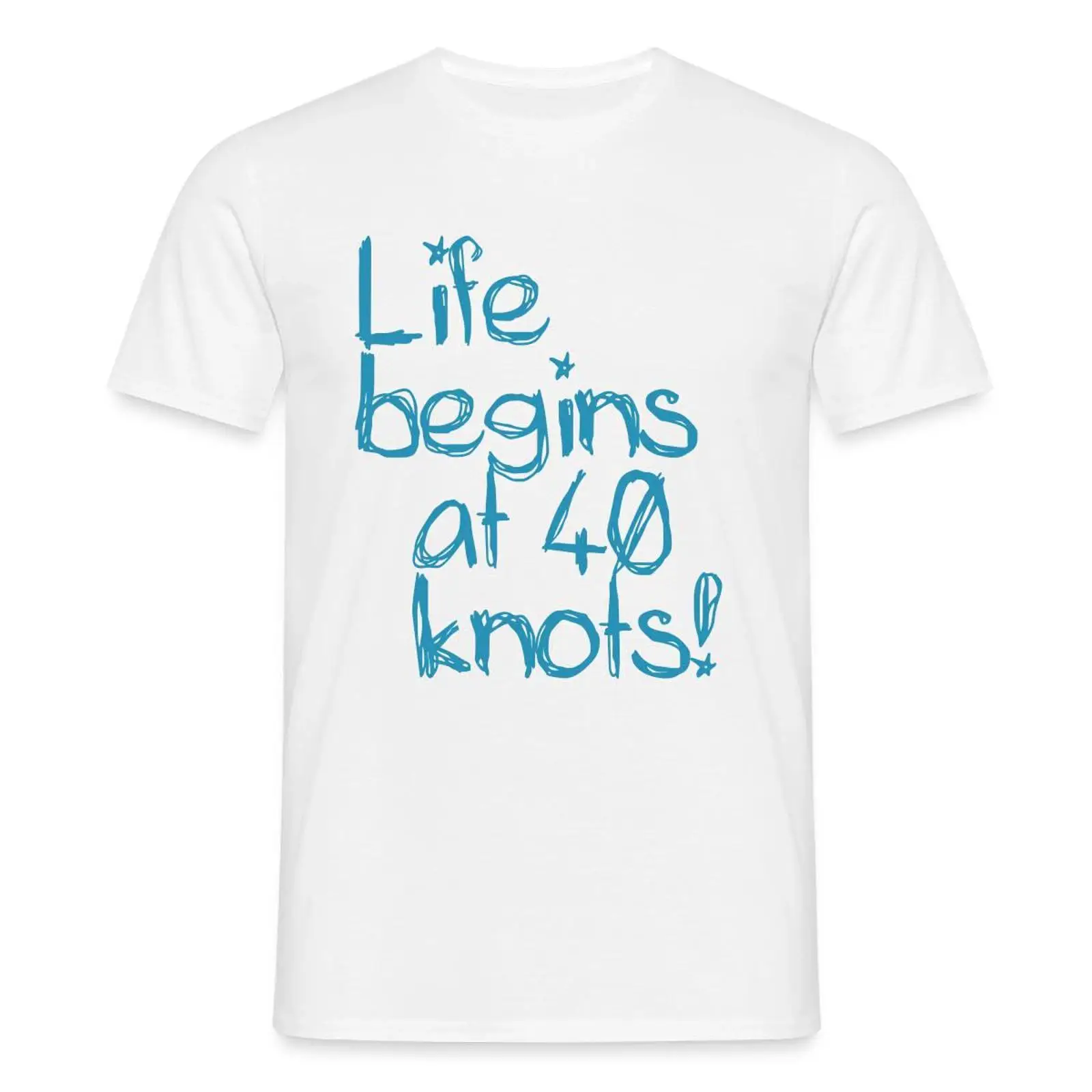 Men'S Fashion At 40 - เสื้อยืด Spreadshirt Life Begins At 40