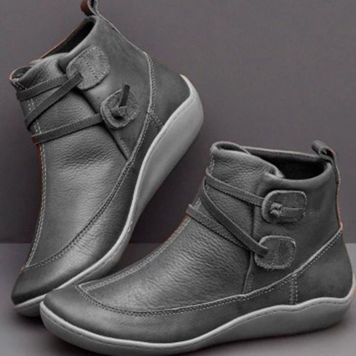 รองเท้าบูทข้อสั้นหนัง PU ทรงหั - Men'S Fashion Plus บทวิจารณ์และราคา