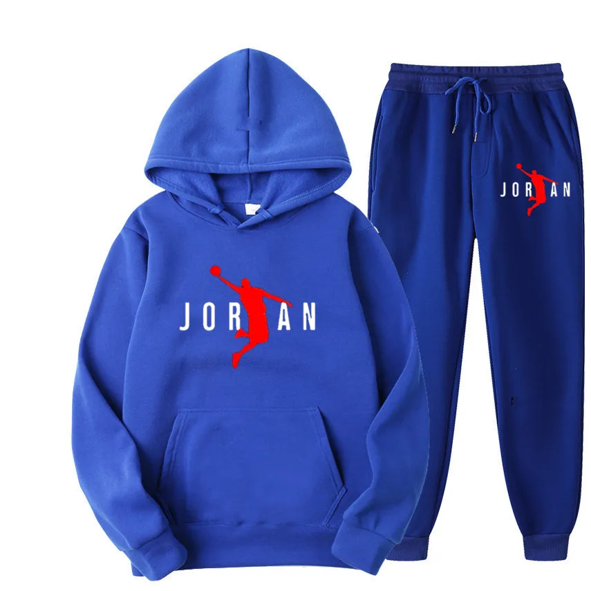 ชุดเสื้อฮู้ดและกางเกงวอร์มผ้าฟ - Jogger Sweatpants Men บทวิจารณ์และราคา