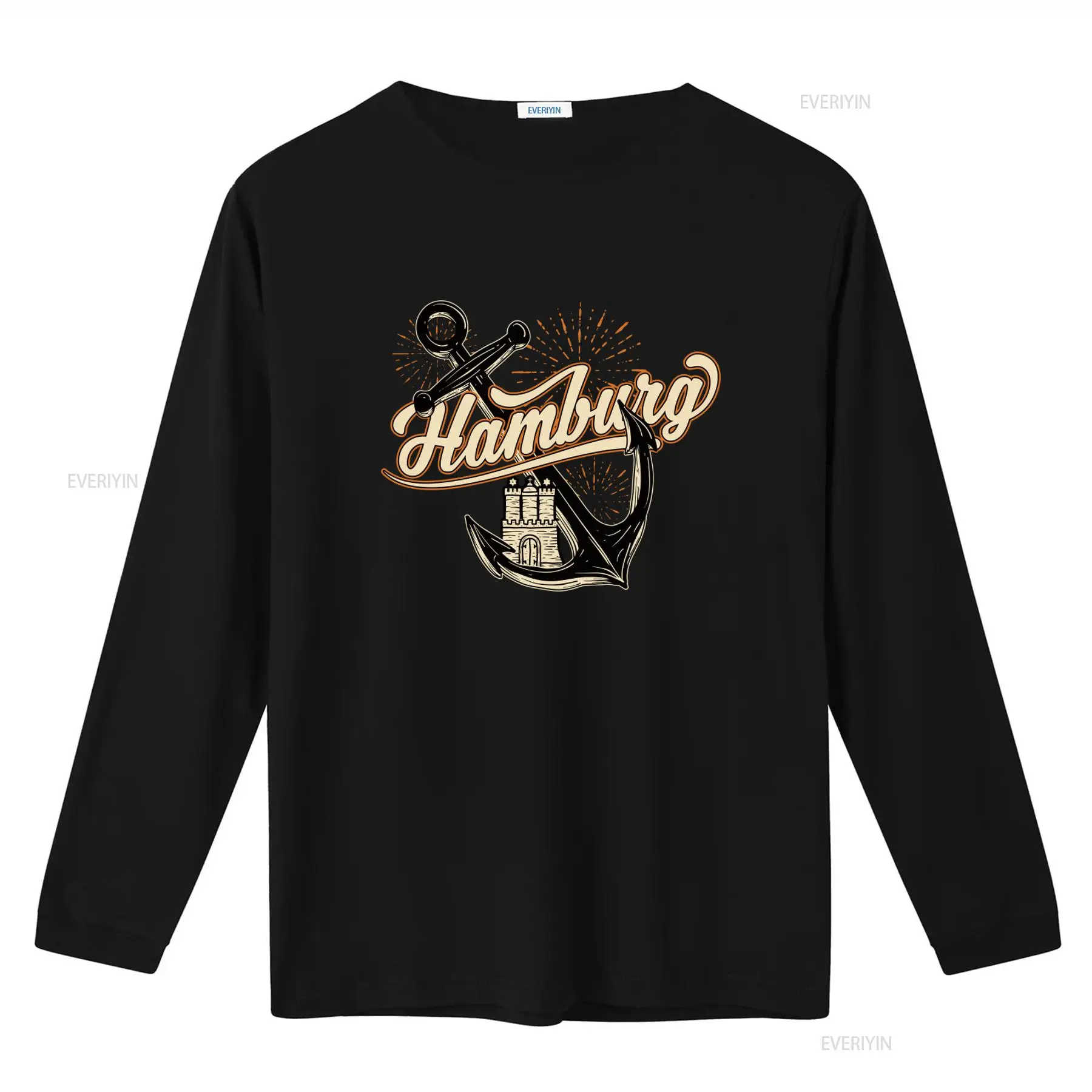 เสื้อยืดพิมพ์ลายสมอเรือฮัมบูร์ - Men'S Fashion Hamburg บทวิจารณ์และราคา