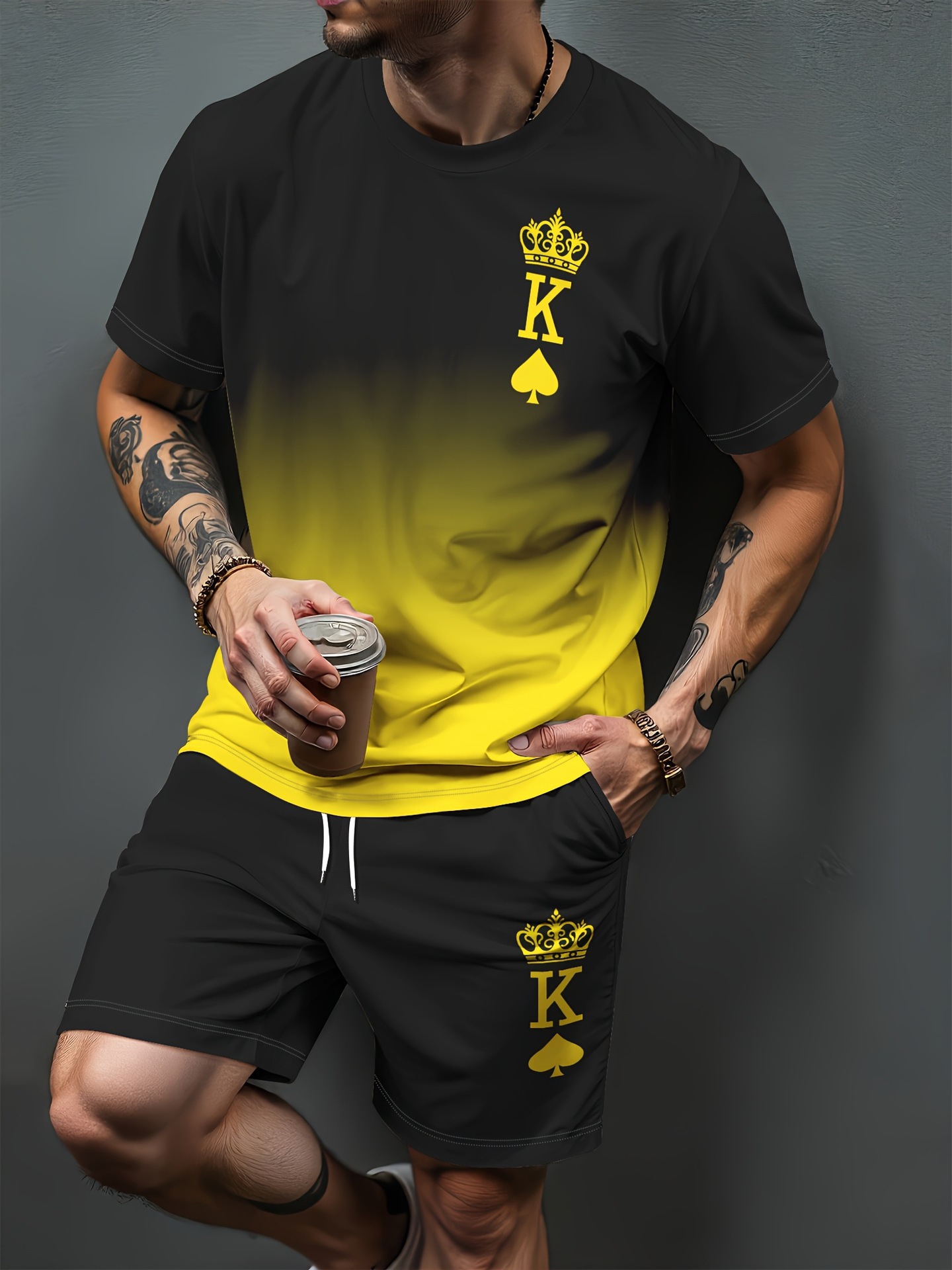 ชุดวอร์มพิมพ์ลายตัวอักษรไล่เฉด - Men'S Fashion Trends 2025 บทวิจารณ์และราคา