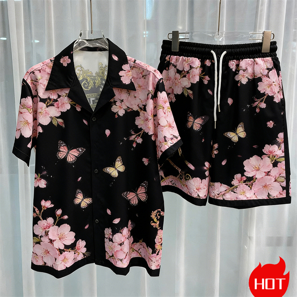 ชุดเซ็ตแฟชั่นผู้ชายพิมพ์ลายดิจ - Mens Fashion Style บทวิจารณ์และราคา