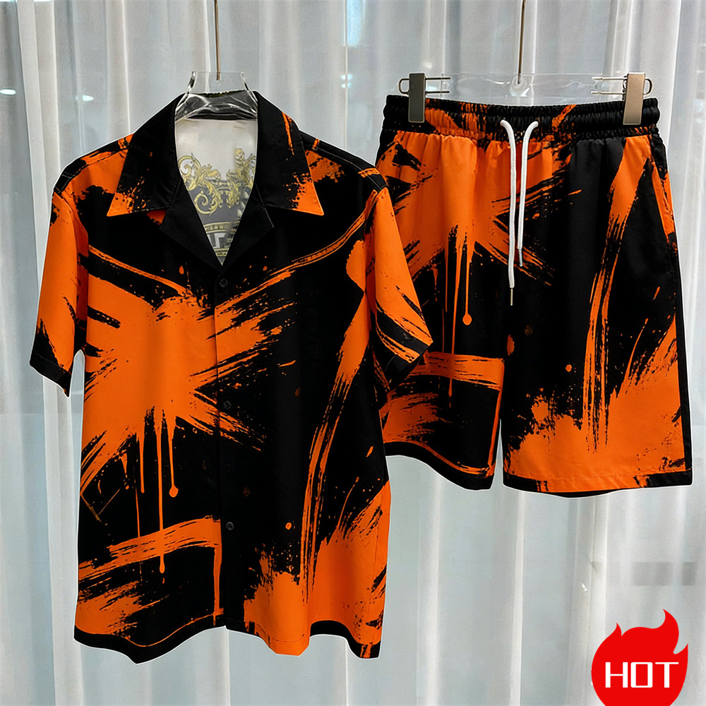 ชุดเซ็ตแฟชั่นผู้ชายพิมพ์ลายดิจ - Mens Fashion Style บทวิจารณ์และราคา