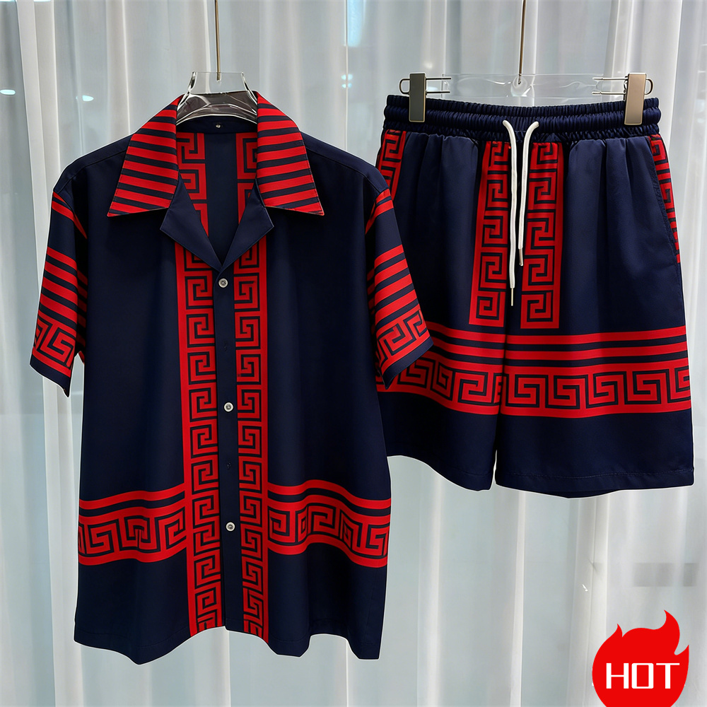 ชุดเซ็ตแฟชั่นผู้ชายพิมพ์ลายดิจ - Mens Fashion Style บทวิจารณ์และราคา
