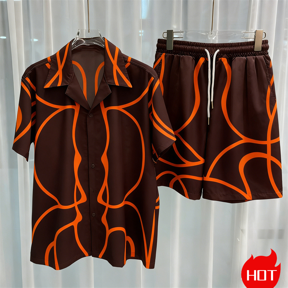 ชุดเซ็ตแฟชั่นผู้ชายพิมพ์ลายดิจ - Mens Fashion Style บทวิจารณ์และราคา