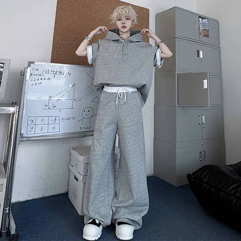 LUZHEN ชุดเซ็ตสองชิ้น เสื้อฮู้ - Men'S Fashion For Summer 2026 บทวิจารณ์และราคา