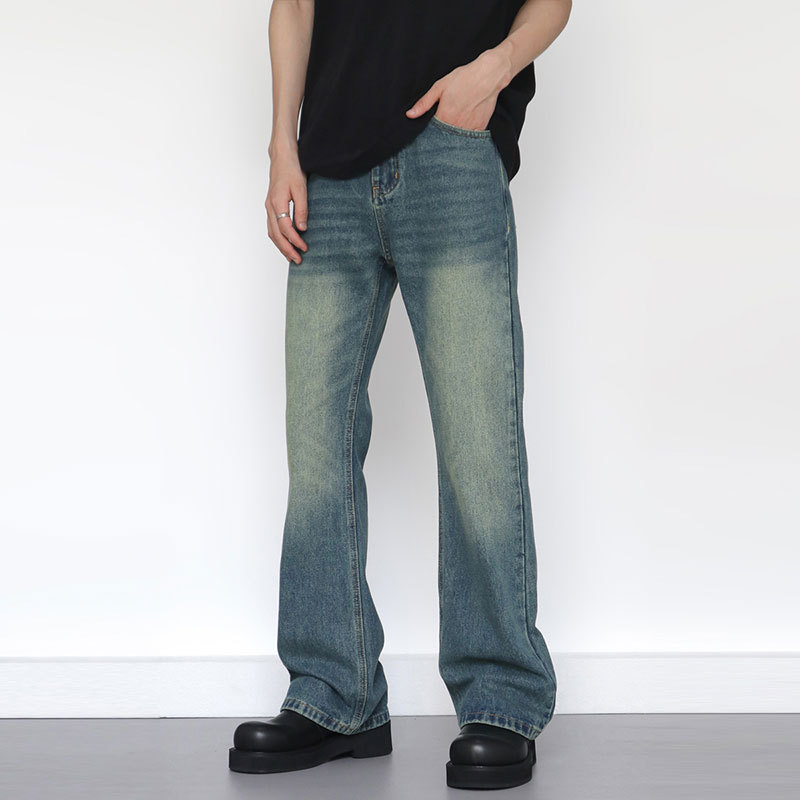 กางเกงยีนส์ทรงตรงสไตล์วินเทจแบ - Men'S Fashion Jeans And Boots บทวิจารณ์และราคา