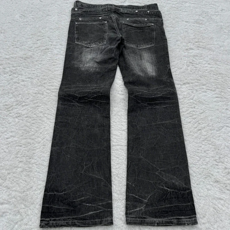 กางเกงยีนส์แฟชั่นสไตล์ไฮสตรีทเ - Men'S Fashion Jeans And Boots บทวิจารณ์และราคา
