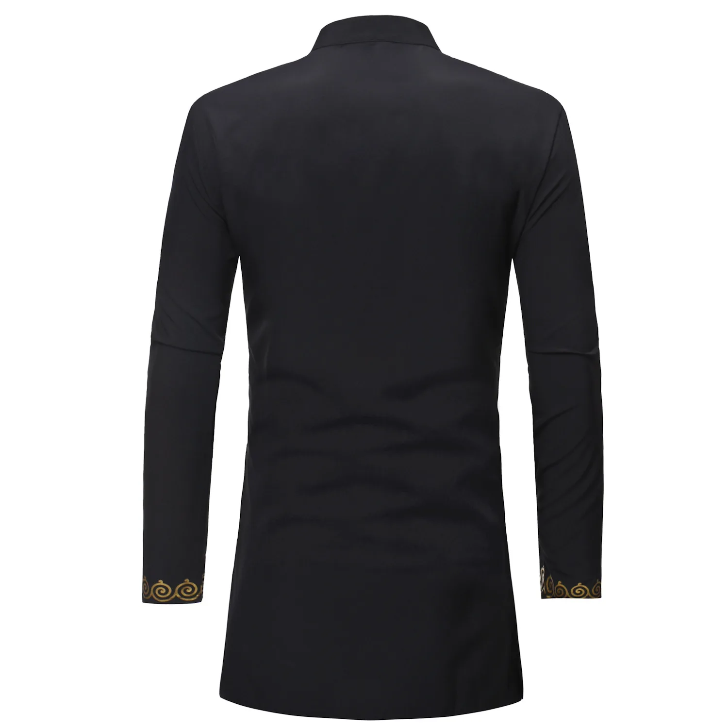 Stand Collarเสื้อมุสลิมเสื้อผ้ - Men'S Fashion Kurta บทวิจารณ์และราคา