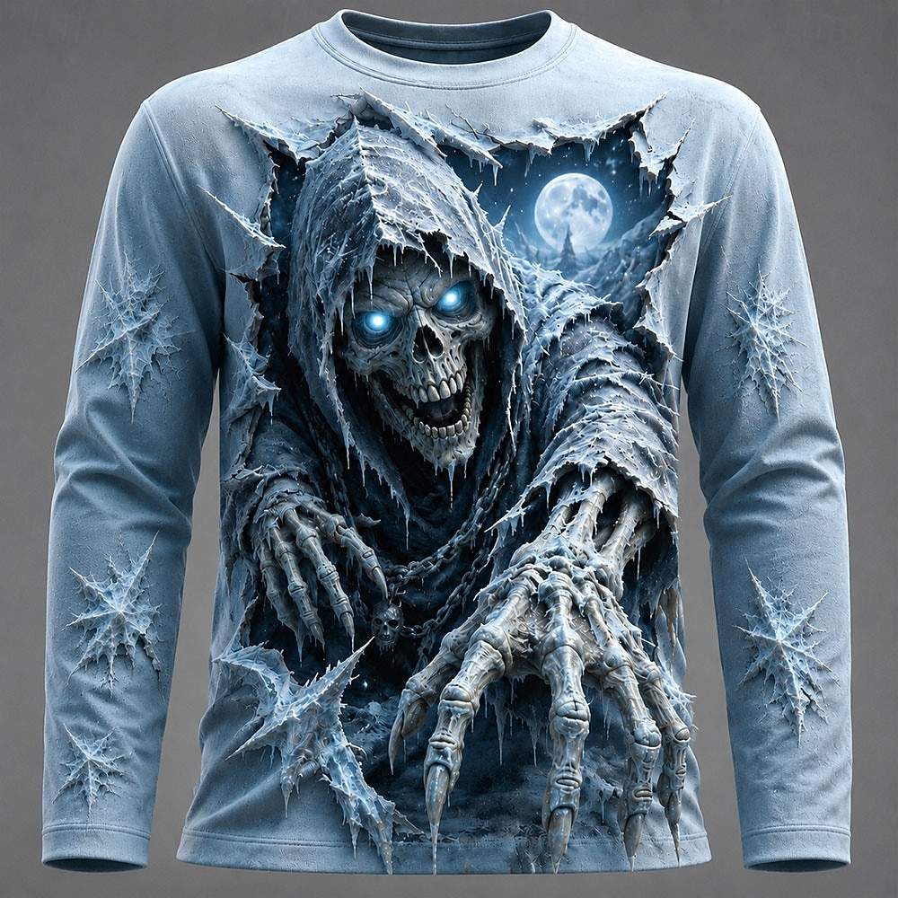 เสื้อยืดแขนยาวพิมพ์ลายกราฟิก 3 - Men'S Fashion Trends 2025 บทวิจารณ์และราคา