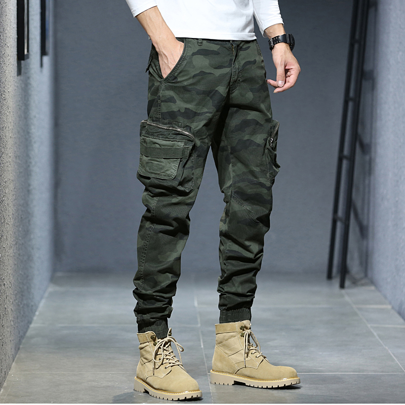 CAAYU JoggersกางเกงCargoผู้ชาย - Jogger Sweatpants Men บทวิจารณ์และราคา