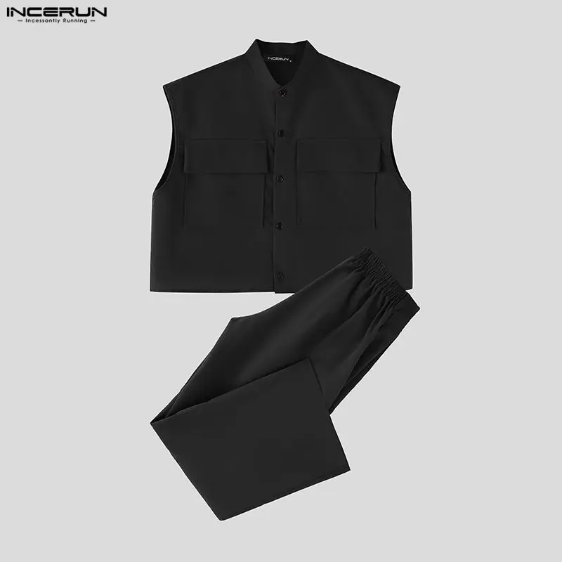 INCERUN ชุดเซ็ตผู้ชาย เสื้อครอ - Track Suit Men บทวิจารณ์และราคา