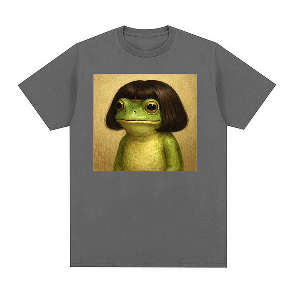 เสื้อยืดลายหน้ากบตลกพร้อมลายตั - Mens Fashion In The 90S บทวิจารณ์และราคา