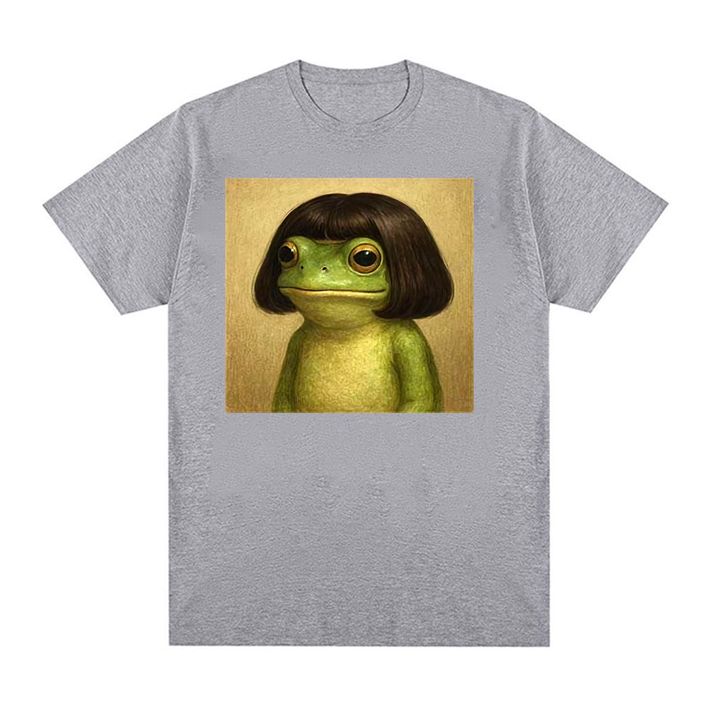 เสื้อยืดลายหน้ากบตลกพร้อมลายตั - Mens Fashion In The 90S บทวิจารณ์และราคา