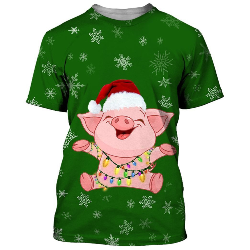 HX ตลก Piggy คริสต์มาส Hoodies - Mens Xmas Fashion บทวิจารณ์และราคา
