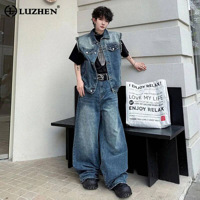 LUZHEN 2026 ฤดูร้อน DENIM ชุดส - Men'S Fashion For Summer 2026 บทวิจารณ์และราคา