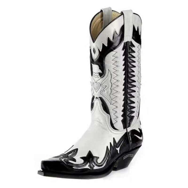 รองเท้าบูทคาวบอยแฟชั่นใหม่ปี 2 - Men'S Fashion Plus บทวิจารณ์และราคา