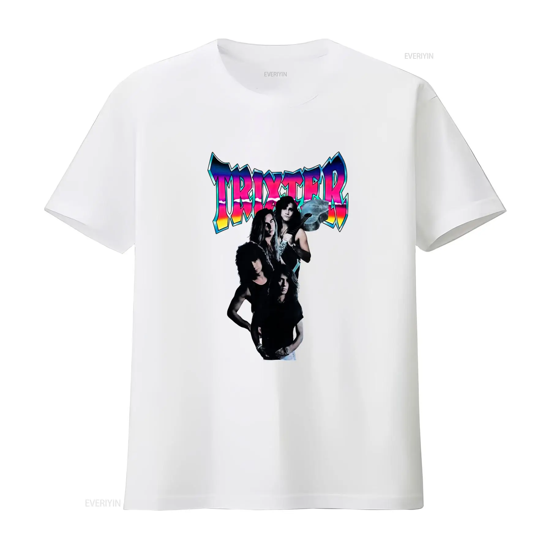 เสื้อยืดวินเทจ Trixter World T - Mens Fashion World บทวิจารณ์และราคา