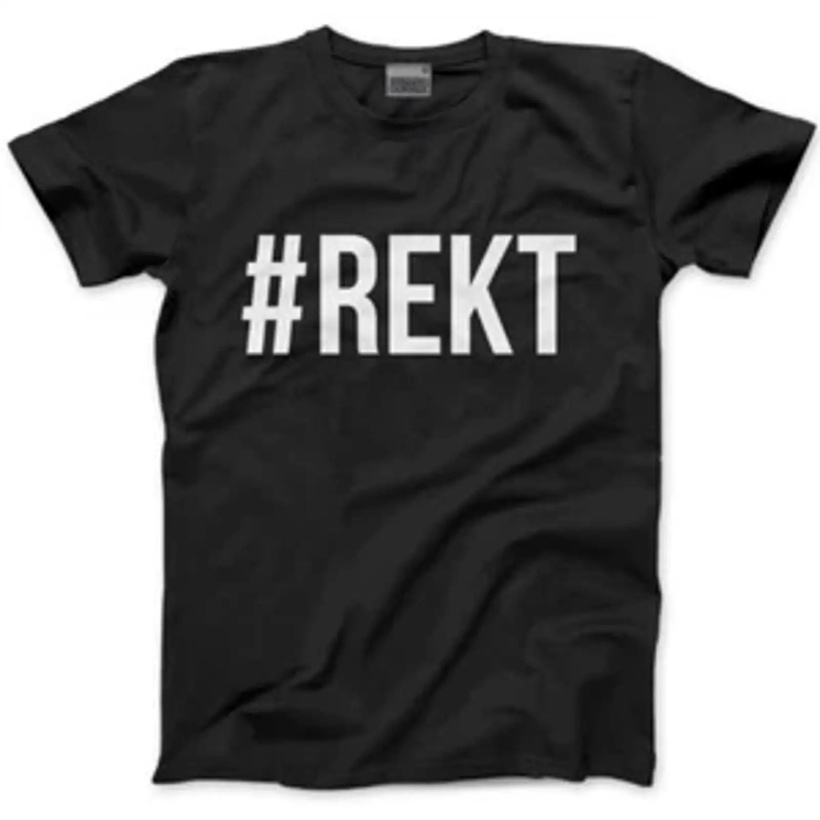 เสื้อยืดผู้ชาย REKT Hashtag Wr - Mens Fashion Hashtags บทวิจารณ์และราคา