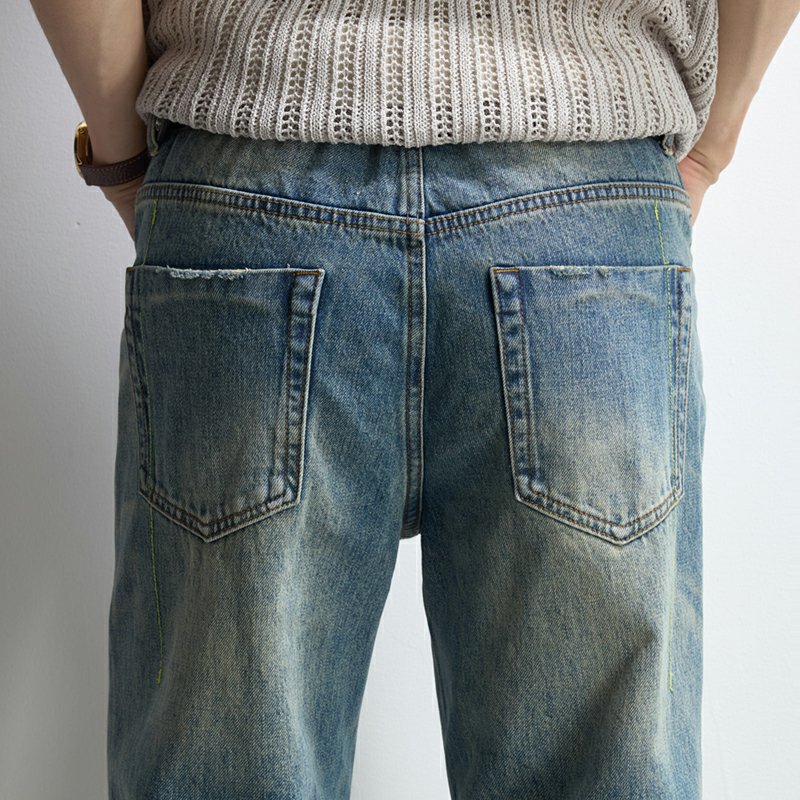 กางเกงยีนส์ทรงไมโครเฟลร์สไตล์อ - Men'S Fashion Jeans And Boots บทวิจารณ์และราคา