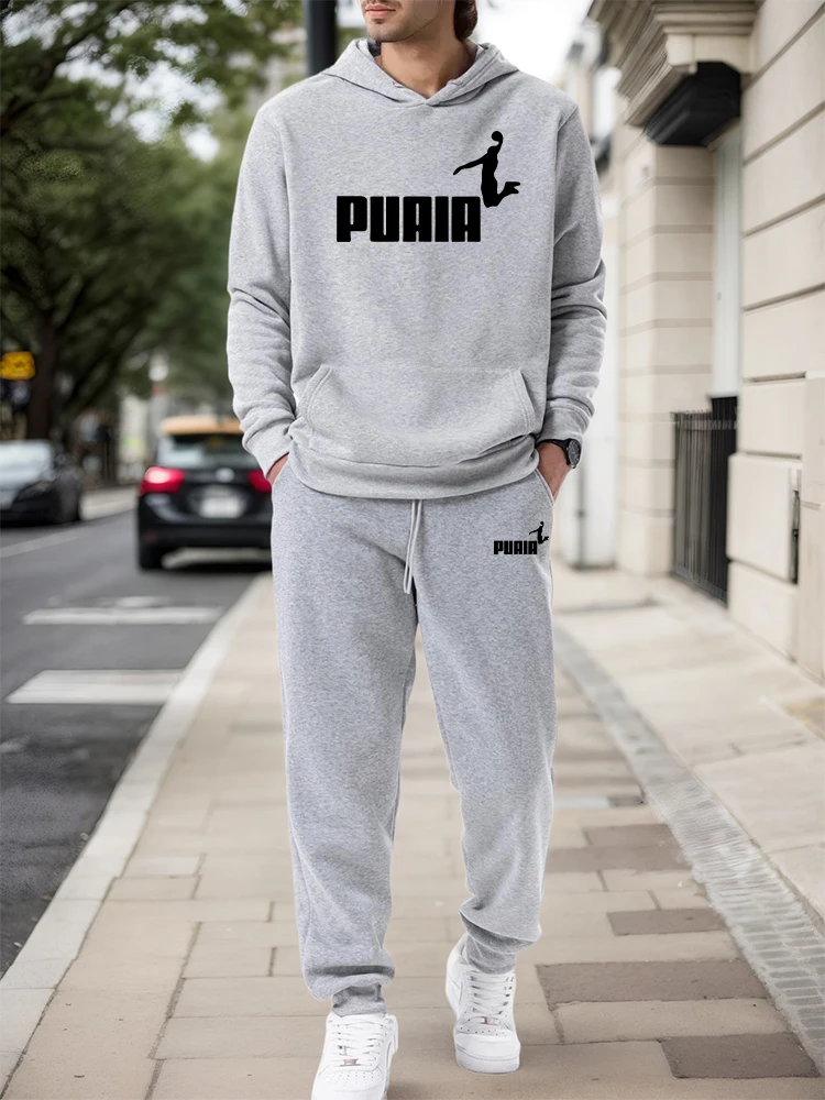 ชุดเซ็ตผู้ชาย/เสื้อฮู้ด/กางเกง - Mens Fashion Style บทวิจารณ์และราคา