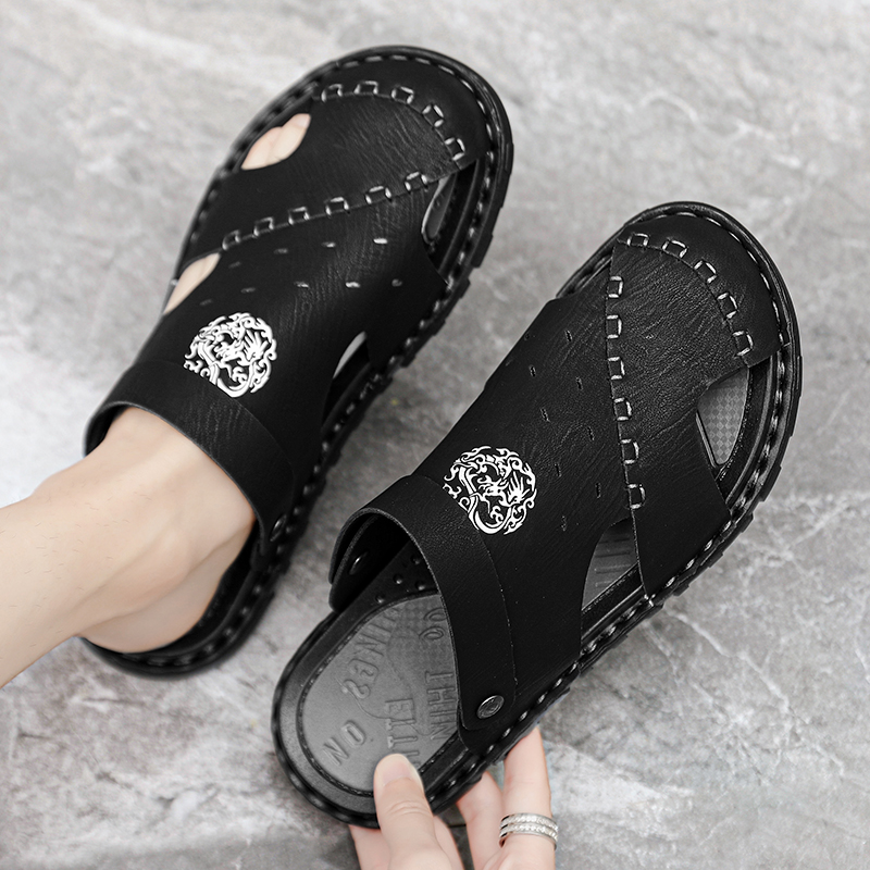 รองเท้าแตะผู้ชายฤดูร้อนสไตล์ชา - Men'S Fashion Plus บทวิจารณ์และราคา