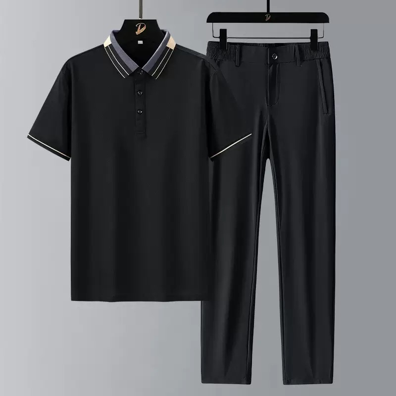 ชุดเสื้อโปโลแขนสั้นผ้าไอซ์ซิลค - Men'S Fashion Plus บทวิจารณ์และราคา