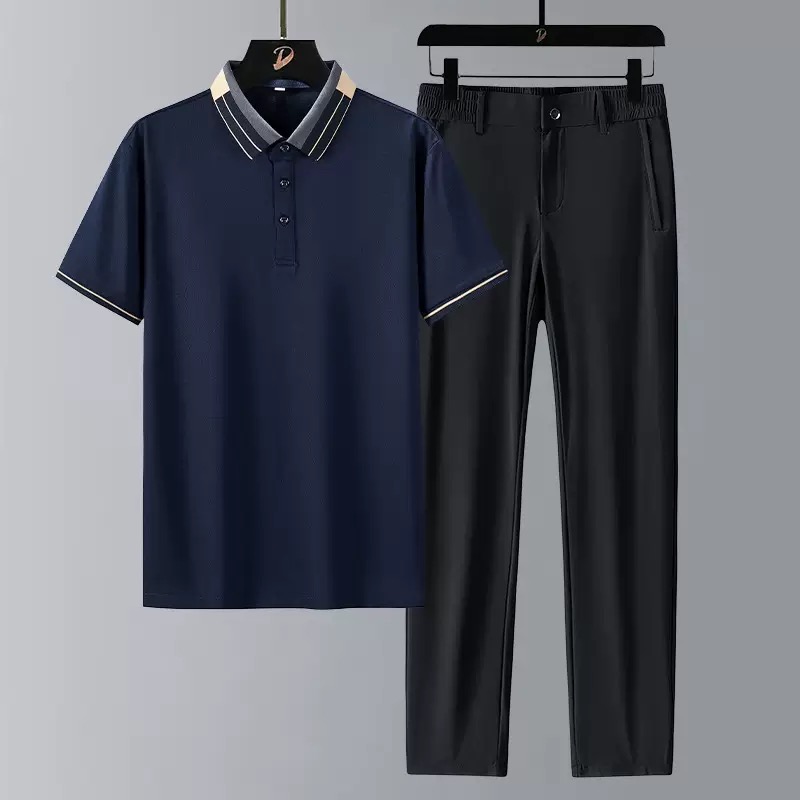 ชุดเสื้อโปโลแขนสั้นผ้าไอซ์ซิลค - Men'S Fashion Plus บทวิจารณ์และราคา