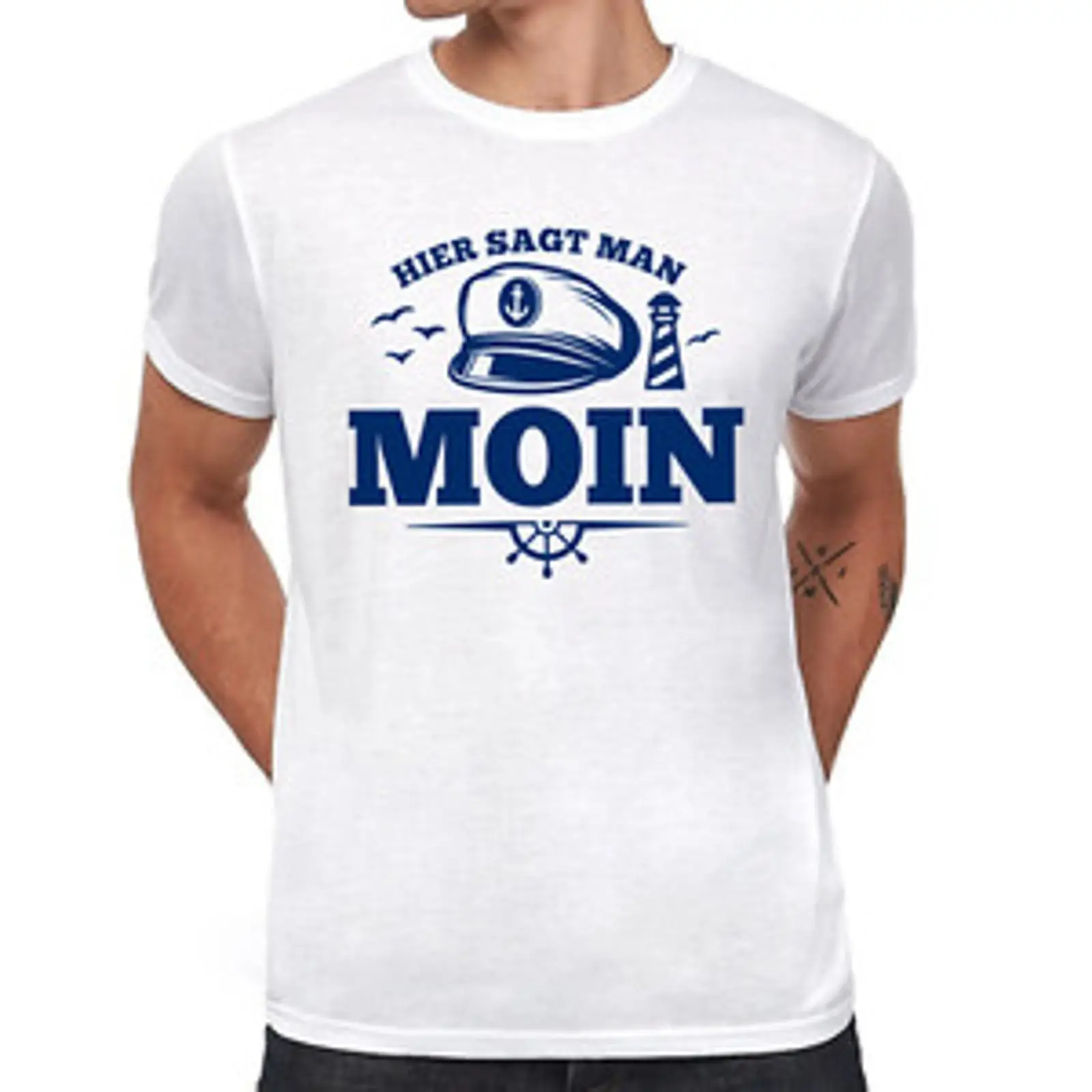 เสื้อยืด Here Sagt Man Moin de - Men'S Fashion Hamburg บทวิจารณ์และราคา