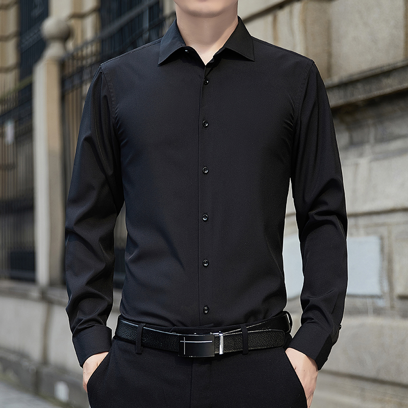 เสื้อเชิ้ตผู้ชายไซส์ใหญ่ สีพื้ - Men'S Fashion Plus บทวิจารณ์และราคา