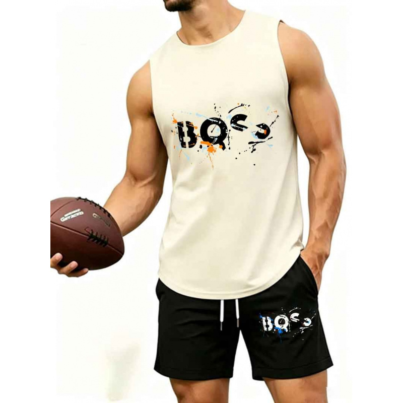 ชุดวอร์ม 2 ชิ้นพิมพ์ลายกราฟฟิต - Track Suit Men บทวิจารณ์และราคา