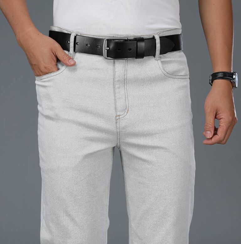 ผู้ชายสีเบจกางเกงยีนส์หลวมแฟชั - Men'S Fashion Jeans And Boots บทวิจารณ์และราคา
