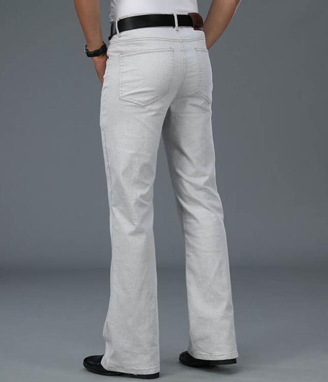 ผู้ชายสีเบจกางเกงยีนส์หลวมแฟชั - Men'S Fashion Jeans And Boots บทวิจารณ์และราคา