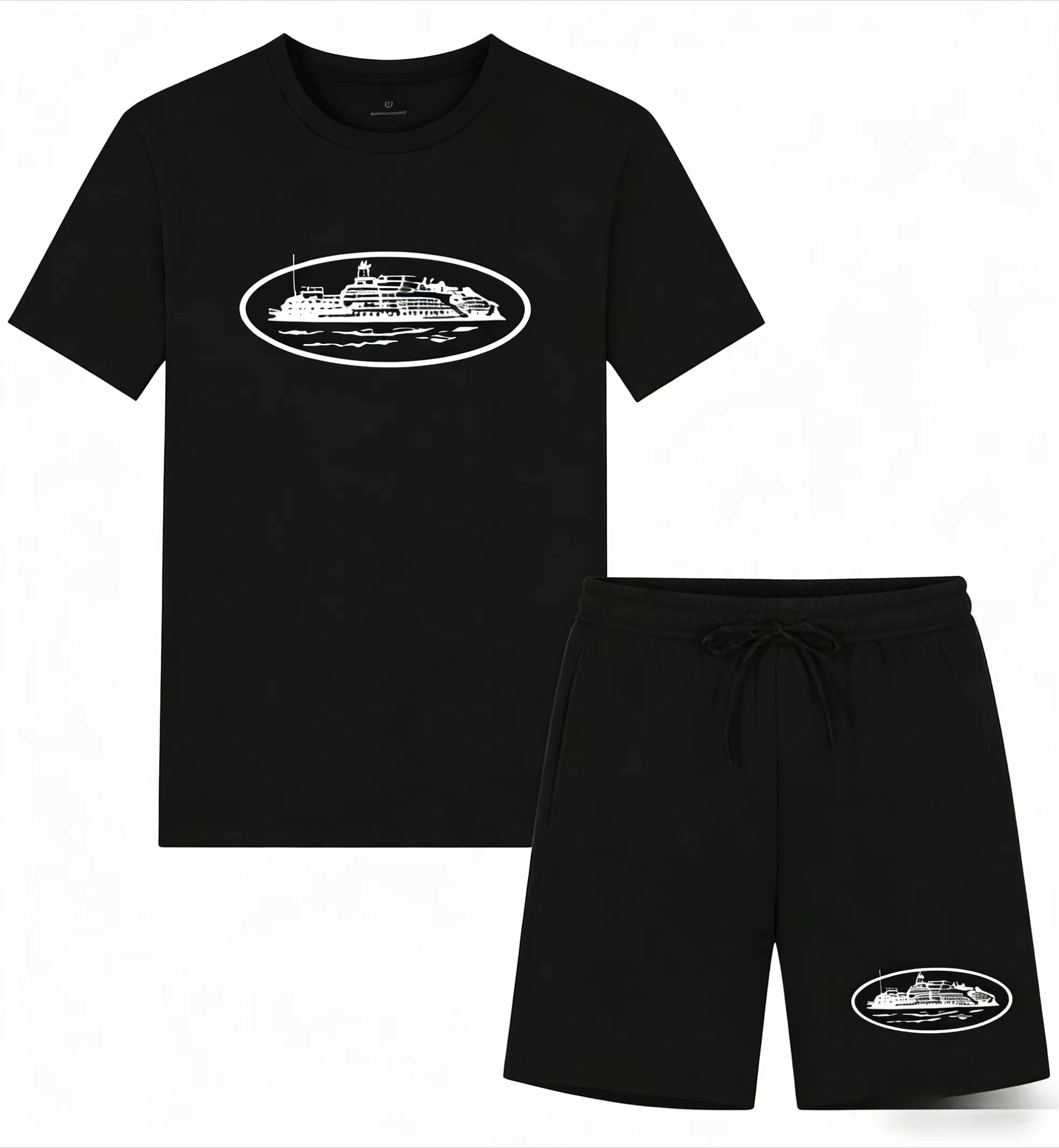 เสื้อยืดและกางเกงขาสั้นพิมพ์ลา - Men'S Fashion For Summer 2026 บทวิจารณ์และราคา