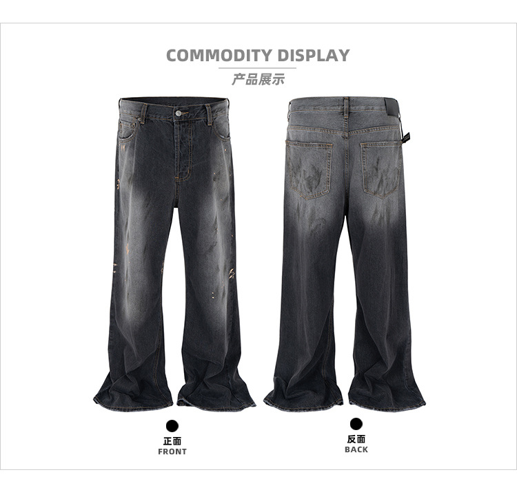 MIJKO Gradient Washed กางเกงยี - Men'S Fashion Jeans And Boots บทวิจารณ์และราคา