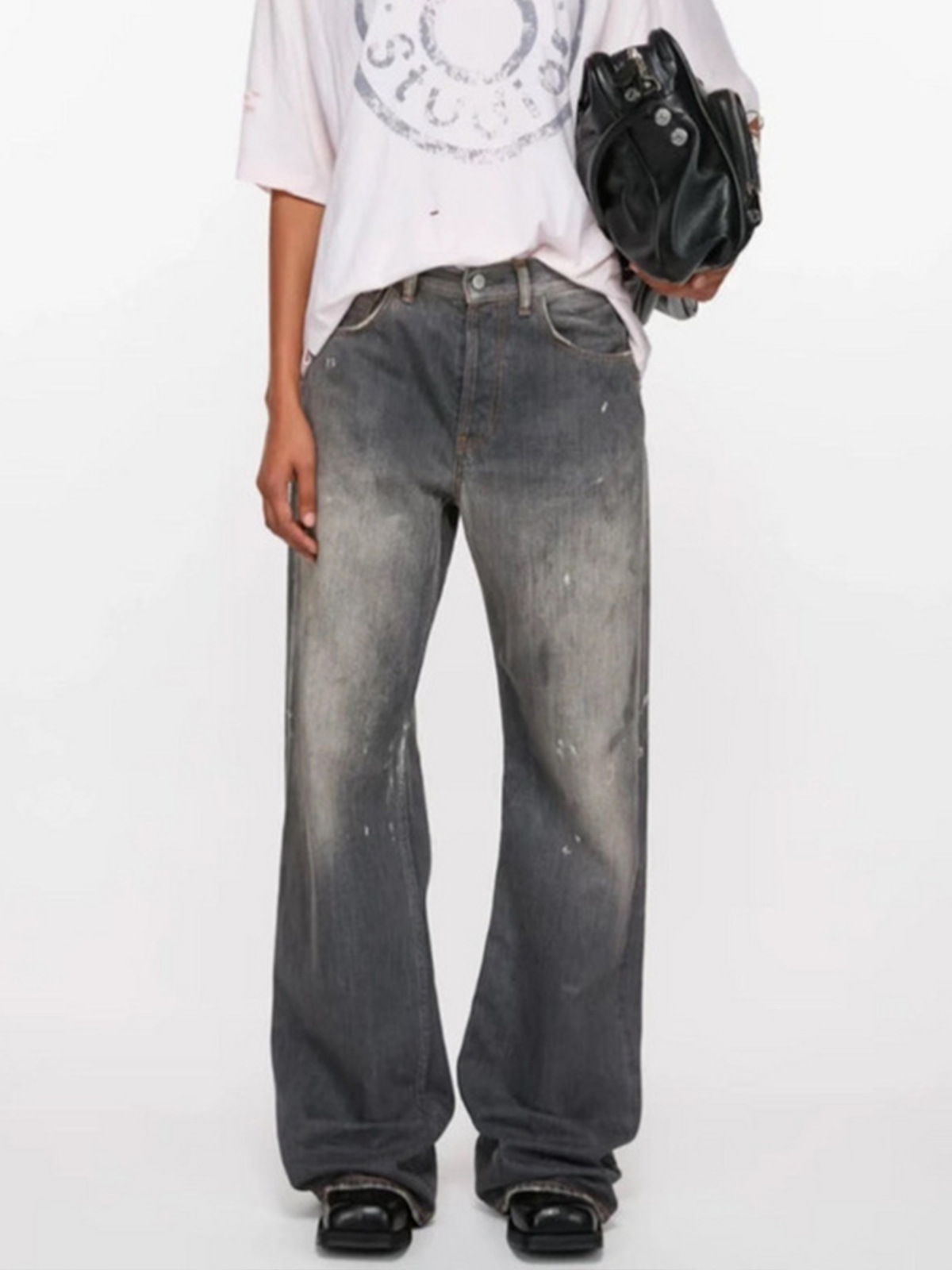 MIJKO Gradient Washed กางเกงยี - Men'S Fashion Jeans And Boots บทวิจารณ์และราคา