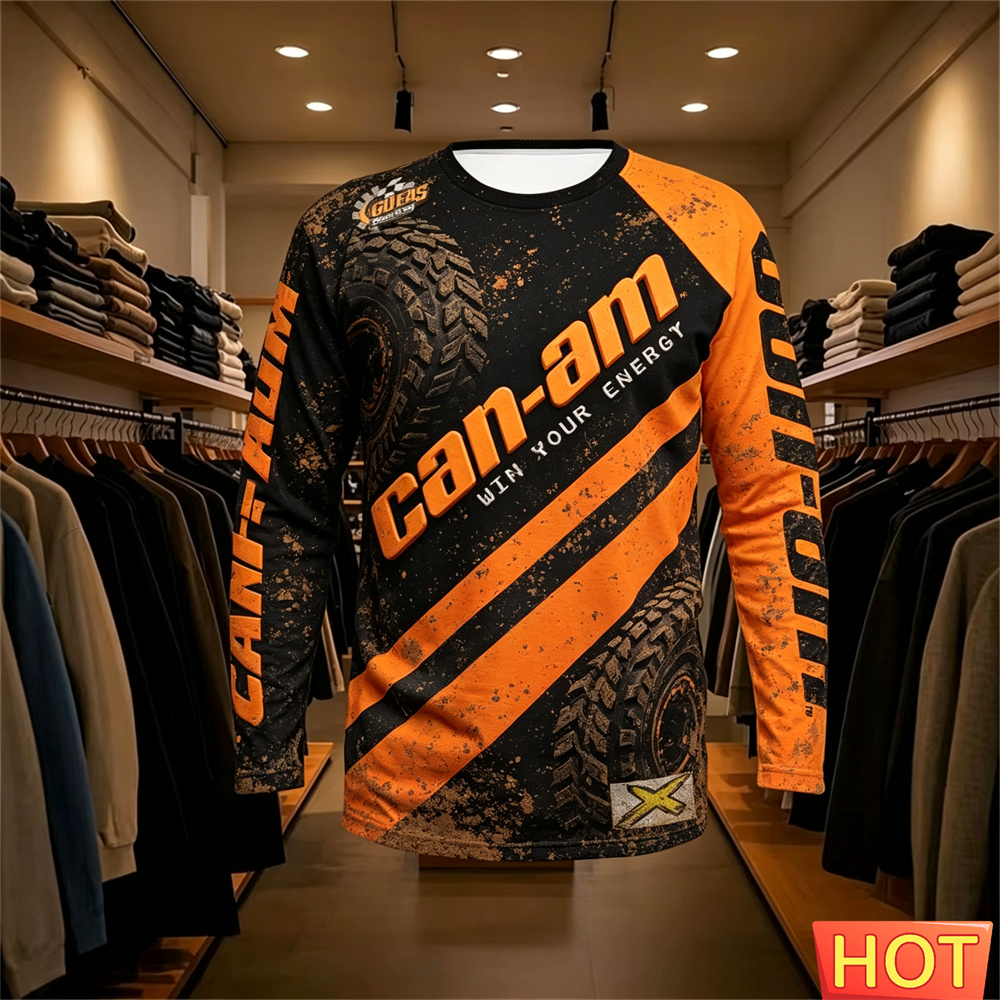 เสื้อยืดแขนยาวคอกลมสำหรับแข่งร - Mens Fashion Style บทวิจารณ์และราคา