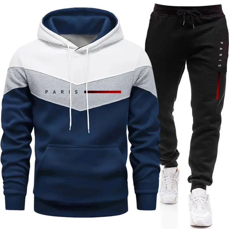 ชุดฮู้ดดี้แฟชั่นผู้ชายสไตล์ปาร - Jogger Sweatpants Men บทวิจารณ์และราคา